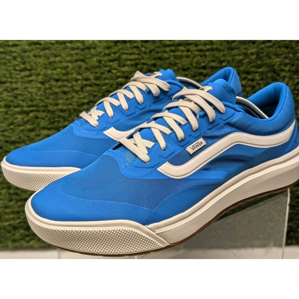 Vans UltraRange Exo 2.0 Bright Bright Azure Blue White Shoes Men's Size 11.5
